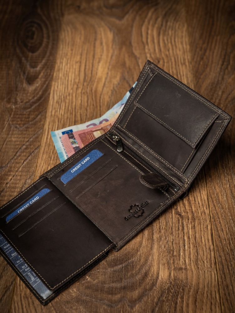 Гаманець чоловічий Buffalo Wild N4-B-MHU BROWN Гаманець чоловічий Buffalo Wild N4-B-MHU BROWN